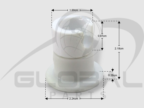 Gallery image 1 of ΡΟΔΑΚΙ ΣΧΑΡΑΣ ΠΛ.ΠΙΑΤΩΝ WHIRLPOOL 482000004538