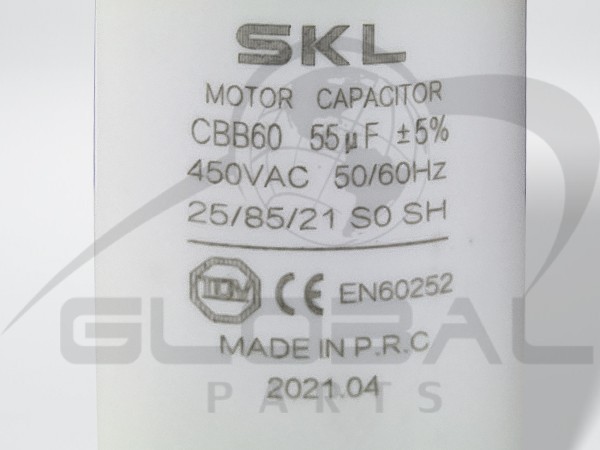 Gallery image 2 of ΠΥΚΝΩΤΗΣ ΠΛΥΝΤΗΡΙΟY ΡΟΥΧΩΝ 55MF ΜΕ ΚΑΛΩΔΙΟ