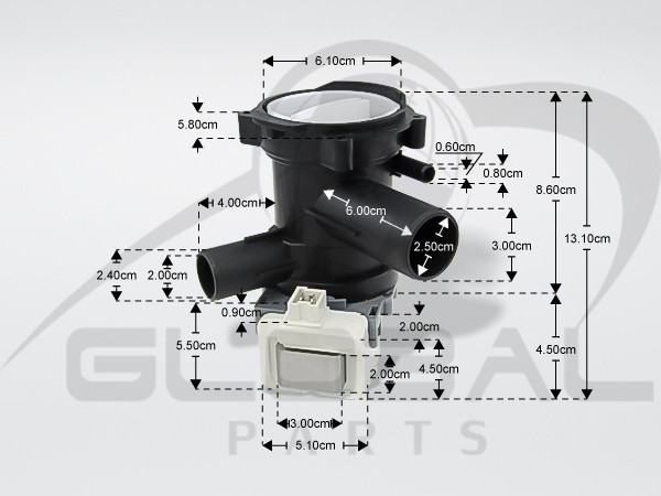 Gallery image 1 of ΑΝΤΛΙΑ ΠΛΥΝΤΗΡΙΟΥ ΡΟΥΧΩΝ  SIEMENS BOSCH HANYU 141896