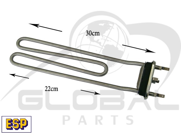 Gallery image 1 of ΑΝΤΙΣΤΑΣΗ ΠΛΥΝΤΗΡΙΟY ΡΟΥΧΩΝ  PITSOS 2600 30CM 2850W