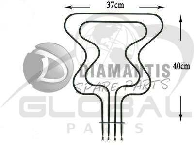Gallery image 1 of ΑΝΤΙΣΤΑΣΗ ΚΟΥΖΙΝΑΣ ΚΑΤΩ ΜΕΡΟΣ ELECTROLUX 500+600W 230-86V 8996619136287