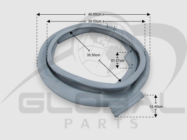 Gallery image 1 of ΓΝΗΣΙΟ ΛΑΣΤΙΧΟ ΠΟΡΤΑΣ ΠΛΥΝΤΗΡΙΟΥ ARISTON INDESIT WHIRLPOOL HOT POINT C00262670