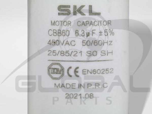 Gallery image 2 of ΠΥΚΝΩΤΗΣ ΠΛΥΝΤΗΡΙΟY ΡΟΥΧΩΝ 6.3MF ΜΕ ΚΑΛΩΔΙΟ