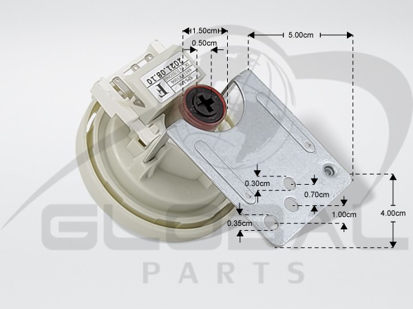 Gallery image 2 of ΠΡΕΣΟΣΤΑΤΗΣ ΠΛΥΝΤΗΡΙΟY ΡΟΥΧΩΝ  LG 6601ER1006F