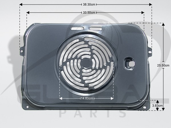 Gallery image 1 of ΠΛΑΤΗ ΚΟΥΖΙΝΑΣ WHIRLPOOL 481010829821