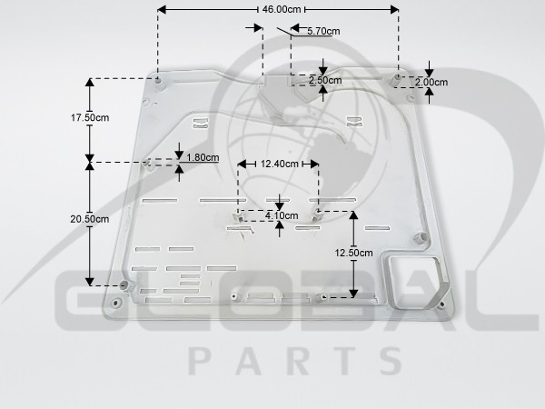 Gallery image 2 of ΚΑΛΥMΜΑ EVAPORATOR WHIRLPOOL 480132100525