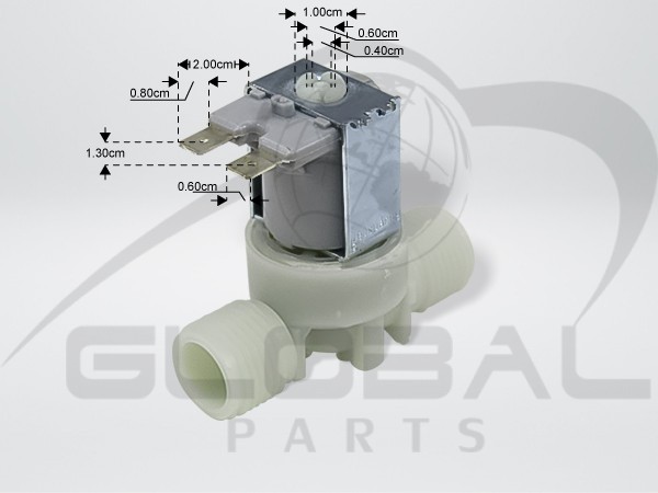 Gallery image 2 of ΒΑΛΒΙΔΑ ΠΛΥΝΤΗΡΙΟΥ ΡΟΥΧΩΝ 3/4'' 3/4'' 12V