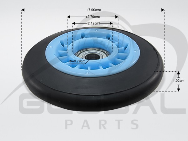 Gallery image 1 of ΚΥΛΙΝΔΡΟΣ ΟΛΙΣΘΗΣΗΣ ΤΥΜΠΑΝΟΥ SAMSUNG DC97-15768A