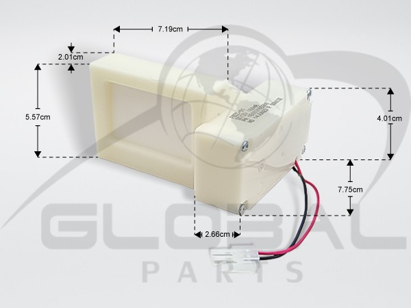 Gallery image 1 of ΓΝΗΣΙΟ ΤΑΜΠΕΡ ΑΕΡΑΓΩΓΟΣ ΣΥΝΤΗΡΗΣΗΣ DC 12V ΨΥΓΕΙΟΥ WHIRLPOOL C00480597