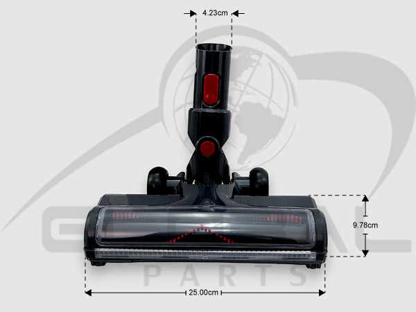 Gallery image 1 of ΓΝΗΣΙΟ ΠΕΛΜΑ TURBO ΜΕ ΒΟΥΡΤΣΑ ΣΚΟΥΠΑΣ TEFAL ROWENTA FS-9100040195