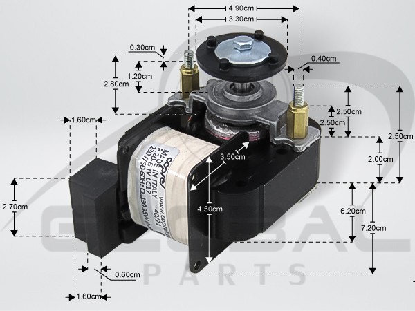 Gallery image 1 of ΑΝΕΜΙΣΤΗΡΑΣ ΕΠΑΓΓ.ΨΥΓΕΙΟΥ COPREL 32W P20