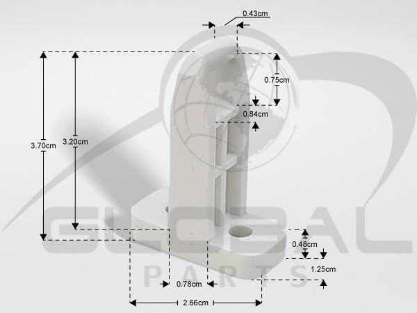 Gallery image 1 of ΓΑΝΤΖΟΣ ΚΛΕΙΣΤΡΟΥ ΠΟΡΤΑΣ ΣΤΕΓΝΩΤΗΡΙΟΥ ELECTROLUX 8086811141