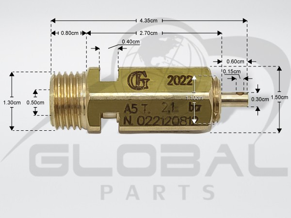 Gallery image 1 of ΒΑΛΒΙΔΑ ΑΣΦΑΛΕΙΑΣ ΕΠ.ΚΑΦΕΤΙΕΡΑΣ VICTORIA ARDUINO Φ 1/4ΜΜ