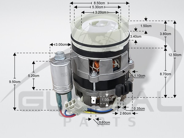 Gallery image 1 of ΜΟΤΕΡ ΠΛΥΣΕΩΣ ΠΛ.ΠΙΑΤΩΝ GORENJE 453854