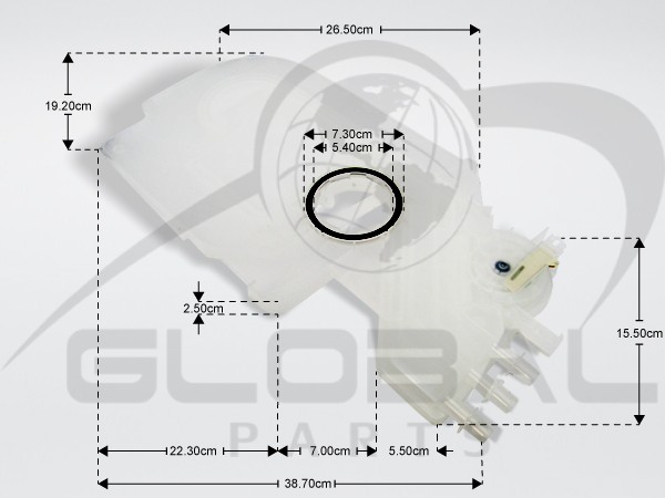 Gallery image 1 of ΛΑΒΥΡΙΝΘΟΣ ΠΛΥΝΤΗΡΙΟΥ ΠΙΑΤΩΝ WHIRLPOOL 481010386232