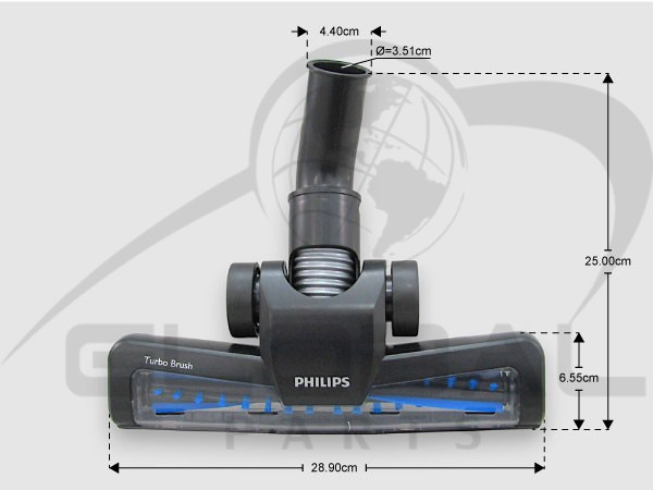 Gallery image 1 of ΓΝΗΣΙΟ ΠΕΛΜΑ ΣΚΟΥΠΑΣ PHILIPS Φ35ΜΜ 432200426231