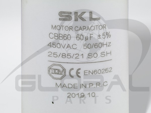Gallery image 2 of ΠΥΚΝΩΤΗΣ ΠΛΥΝΤΗΡΙΟY ΡΟΥΧΩΝ 60MF ΜΕ ΚΑΛΩΔΙΟ