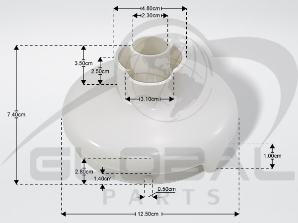 Gallery image 1 of ΚΑΠΑΚΙ ΚΑΔΟΥ ΜΙΞΕΡ MOULINEX FS-9100014120