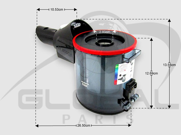 Gallery image 1 of ΓΝΗΣΙΟΣ ΚΑΔΟΣ ΚΟΜΠΛΕ ΜΕ ΦΙΛΤΡΑ ΣΚΟΥΠΑΣ STICK BOSCH 12029996