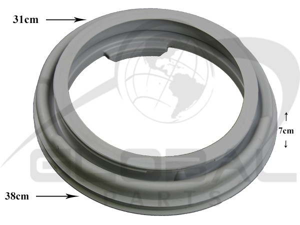 Gallery image 1 of ΛΑΣΤΙΧΟ ΠΟΡΤΑΣ ΠΛΥΝΤΗΡΙΟΥ ΡΟΥΧΩΝ SAMSUNG DC61-20219E