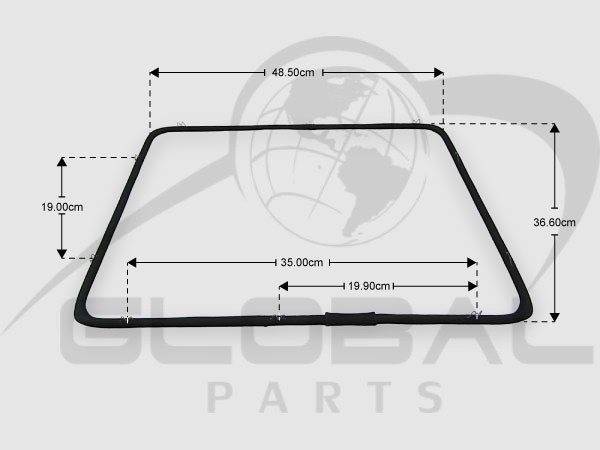 Gallery image 1 of ΓΝΗΣΙΑ ΦΛΑΝΤΖΑ ΠΟΡΤΑΣ ΦΟΥΡΝΟΥ BOSCH NEFF SIEMENS 11057406