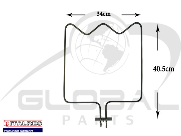 Gallery image 1 of ΑΝΤΙΣΤΑΣΗ ΚΟΥΖΙΝΑΣ ΚΑΤΩ CONTI 1400W 220V