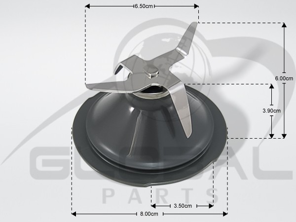 Gallery image 1 of ΜΑΧΑΙΡΙ ΚΑΝΑΤΑΣ ΜΠΛΕΝΤΕΡ KENWOOD KW710730