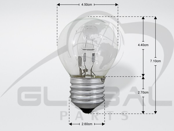 Gallery image 1 of ΛΑΜΠΑ ΨΥΓΕΙΟY E27 28W 220V 480132100815 