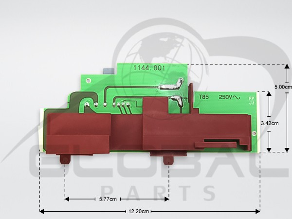 Gallery image 1 of ΠΛΑΚΕΤΑ ΔΙΑΚΟΠΤΗΣ ΑΠΟΡΡΟΦΗΤΗΡΑ SIEMENS-BOSCH 12022609