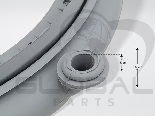 Gallery image 2 of ΛΑΣΤΙΧΟ ΠΟΡΤΑΣ ΠΛΥΝΤΗΡΙΟΥ ΡΟΥΧΩΝ ARDO INDESIT WHIRLPOOL C00377824
