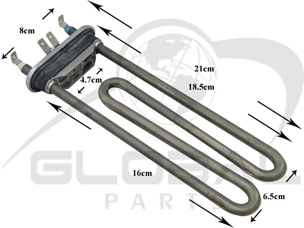 Gallery image 1 of ΑΝΤΙΣΤΑΣΗ ΠΛΥΝΤΗΡΙΟΥ ΡΟΥΧΩΝ GORENJE 2000W 230V
