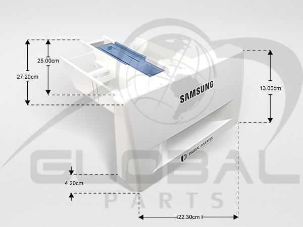 Gallery image 1 of ΣΑΠΟΥΝΟΘΗΚΗ ΠΛΥΝΤΗΡΙΟΥ ΡΟΥΧΩΝ  SAMSUNG DC97-17310A