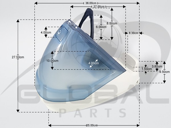 Gallery image 1 of ΔΟXΕΙΟ ΝΕΡΟΥ ΑΤΜΟΣΥΣΤΗΜΑΤΟΣ TEFAL CS-00143370