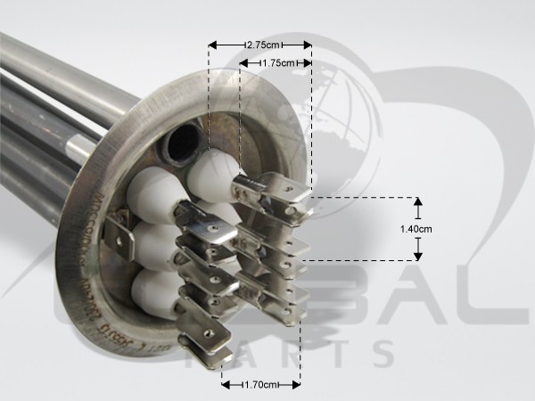 Gallery image 2 of ΑΝΤΙΣΤΑΣΗ ΜΠΟΙΛΕΡ ΕΠΑΓ.ΠΛ.ΠΙΑΤΩΝ 6600W 240V