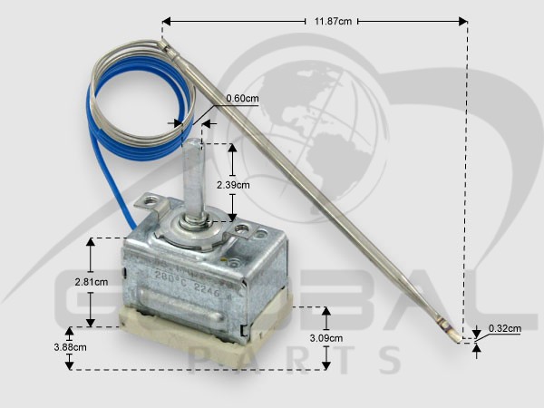 Gallery image 1 of ΘΕΡΜΟΣΤΑΤΗΣ ΚΟΥΖΙΝΑΣ ARISTON INDESIT 280°C C00082365
