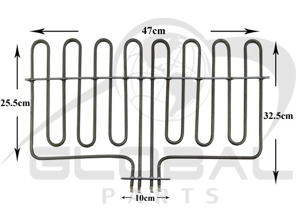 Gallery image 1 of ΑΝΤΙΣΤΑΣΗ ΨΗΣΤΙΕΡΑΣ ΘΑΥΜΑ ΙΙ ΜΕ ΝΤΙΖΑ 50CM 2800W