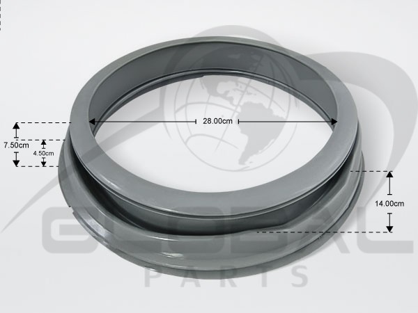 Gallery image 1 of ΛΑΣΤΙΧΟ ΠΟΡΤΑΣ ΠΛΥΝΤΗΡΙΟΥ ΡΟΥΧΩΝ HAIER 0020300504