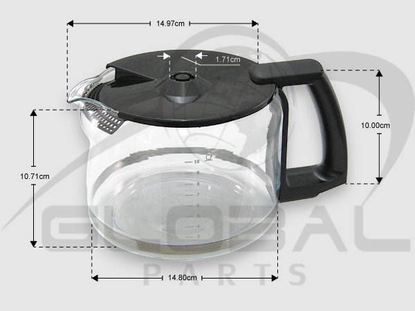Gallery image 2 of ΓΝΗΣΙΑ ΚΑΝΑΤΑ ΚΑΦΕΤΙΕΡΑΣ ΦΙΛΤΡΟΥ PRO AROMA PLUS KRUPS F0344210F