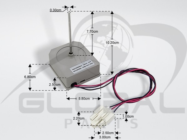 Gallery image 1 of ΑΝΕΜΙΣΤΗΡΑΣ ΣΤΟΙΧΕΙΟΥ ΚΑΤΑΨΥΞΗΣ 12Vdc 320mA ΨΥΓΕΙΟΥ LG 4681JB1029A