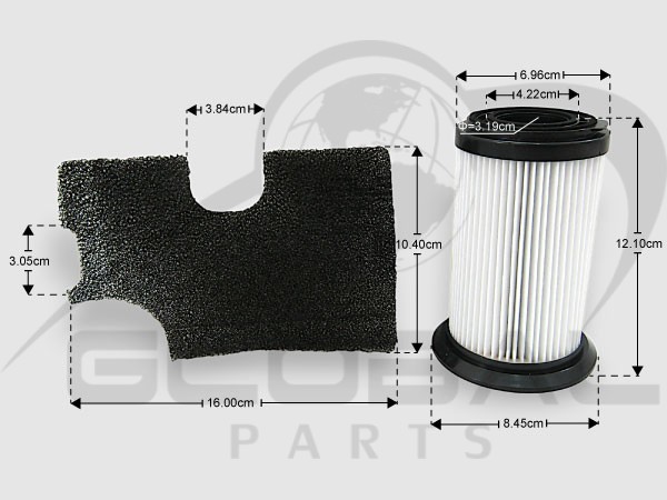 Gallery image 1 of ΓΝΗΣΙΟ ΦΙΛΤΡΟ HEPA KIT ΜΕ ΦΙΛΤΡΟ ΑΕΡΟΣ ΣΚΟΥΠΑΣ AEG 9001665117
