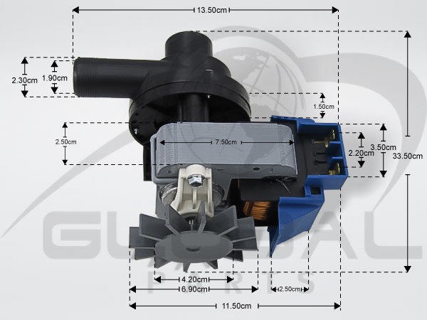 Gallery image 2 of ΑΝΤΛΙΑ ΠΛΥΝΤΗΡΙΟY ΡΟΥΧΩΝ INDESIT ARISTON C00035656