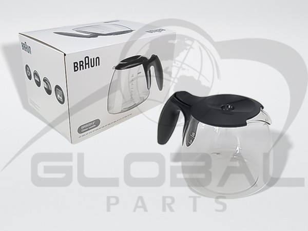 Gallery image 1 of ΚΑΝΑΤΑ ΚΑΦΕΤΙΕΡΑΣ BRAUN KFK500 10 ΔΟΣΕΩΝ ΛΕΥΚΗ ΑΧ13210012